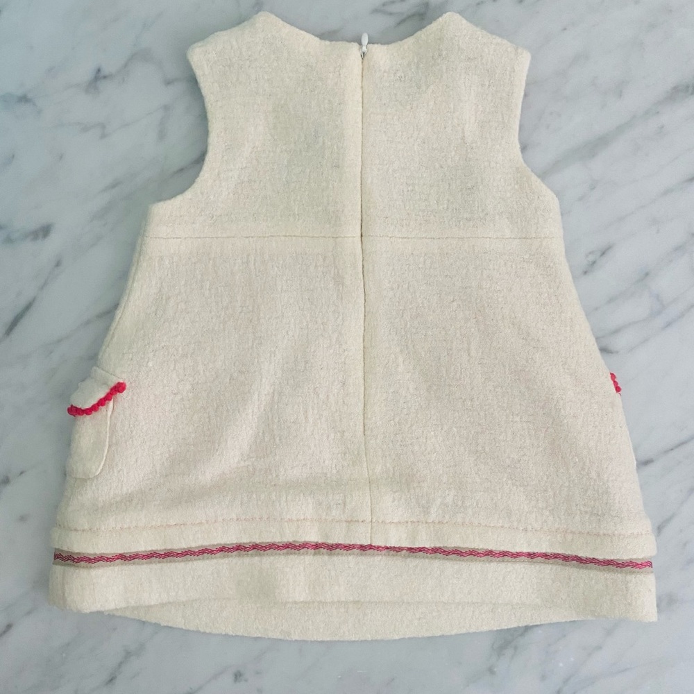 My First Chicco Dress & Vest Set Boucle Cream - Picture 5 of 13